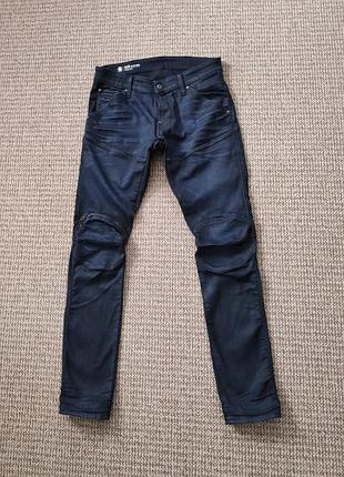 G-star raw 5620 3d zip knee super slim джинси оригінал (w32 l32)