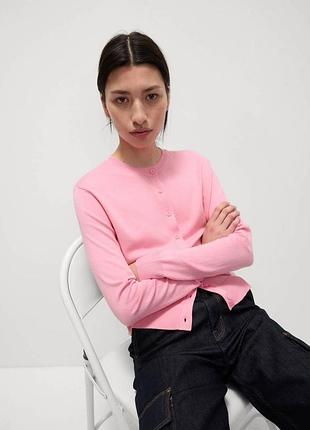 Новый розовый кардиган от marks &amp; spencer, батал