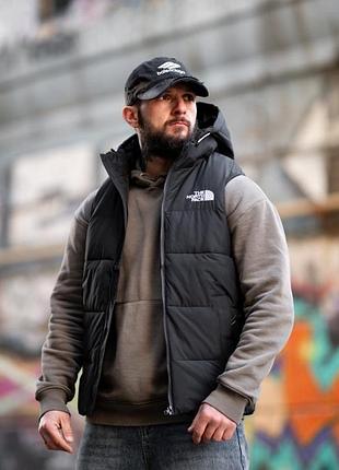 Чоловіча безрукавка tnf total black🖤