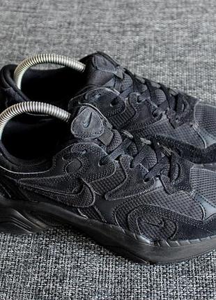 Кроссовки nike al8 black оригинал нат замша!