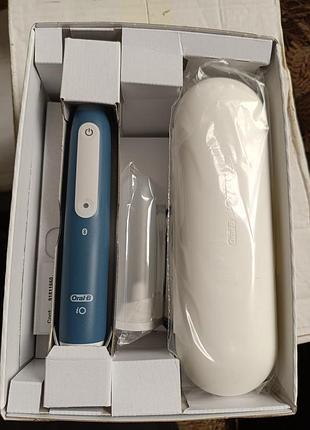 Електрична зубна щітка oral-b io series 4 my way (ocean blue) — нова!