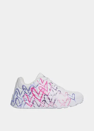 Оригінальні дитячі кросівки skechers / брендові дівчачі кросівки