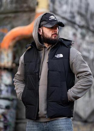 Чоловіча жилетка tnf black🖤