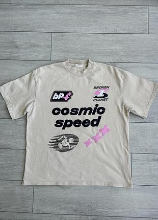 Мужская футболка broken planet cosmic speed streetwear size m размер оригинал