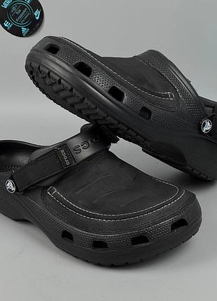 Crocs yukon vista ii крокси босоножки крокс резинові сандали сланцы вьетнамки черевики сандалії шкіряні тапки тапочки кожа для міста на пляж