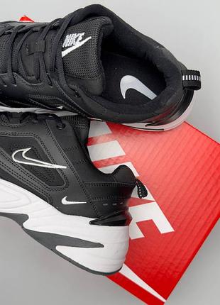 Nike m2k tekno m black white