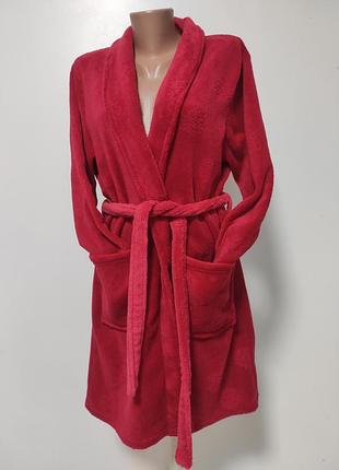 Женский мягкий короткий халат l/xl ог 120 см уценка