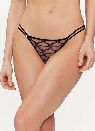 Жіночі трусики-бразиліани chantelle xpression c05gg0 чорні, xs/s