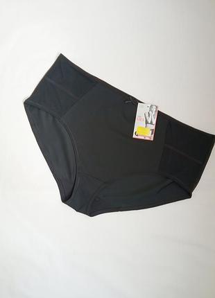 Черные трусики батал m&amp;s 24/52 наш 60