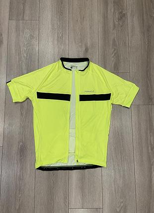 | l| мужская велофутболка pinnacle / велоджерси / джерси pinnacle race cycling jersey - yellow