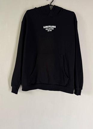 Черная худи толстовка matalan limitless collection 13 лет (s)