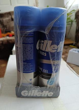 Гель для бритья gillette series cleansing 200 мл (оригинал)