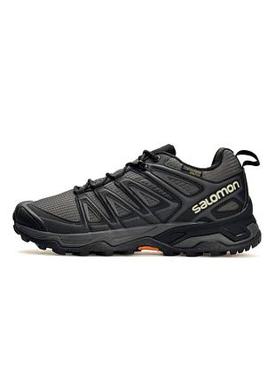 Теплые кроссовки мужские salomon speedcross, термо кроссовки водоотталкивающие, осень зима