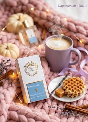 Bianco latte парфуми жіночі духи парфумована вода ніша солодкі ваніль карамель вершкові молоко мед гурманські стійкі шлейфові