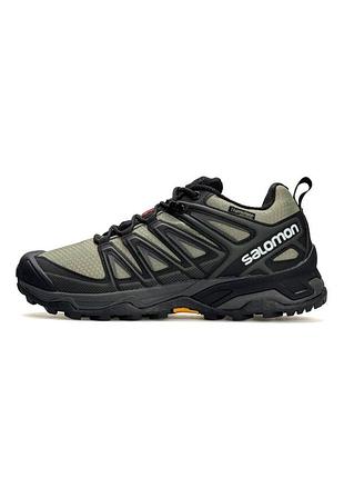 Теплые кроссовки мужские salomon speedcross, термо кроссовки водоотталкивающие, осень зима