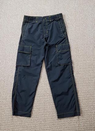 Cos x yeboah contrast stitch штани карго wide baggy оригінал (48 — s-m)