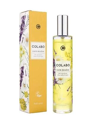 Парфумованого спрею для тіла colabo warm meadow (об'єм 50 мл)