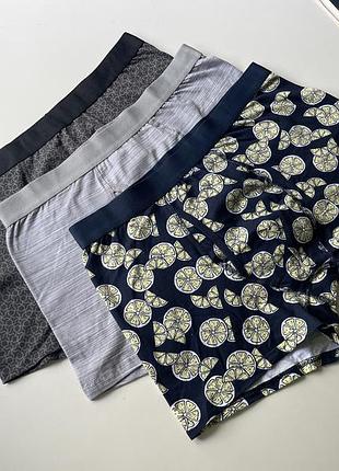 3 шт набір боксерів труси чоловічі primark