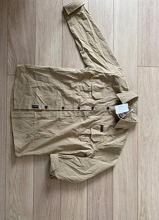 Outdoor series fallow men's khaki (tan) long sleeve shirt