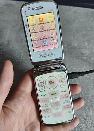 Коллекционный мобильный телефон nokia w666. состояние б/в, идеальное, полностью исправное.