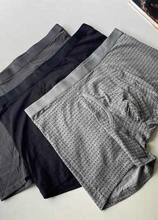 3 шт набір боксерів труси чоловічі primark