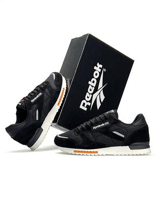 Чоловічі кросівки reebok classic new black white