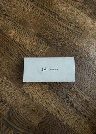 Окуляри ray-ban meta wayfarer rw4006 gen 1 s/m чорні