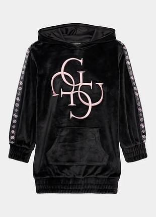 Платье-худи детская guess (regular fit) 158см (11-14 лет) черная