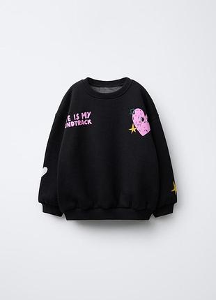 Свитшот с принтом zara 4809 (5643/509/800)