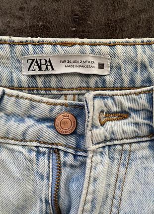 Джинси світлі zara 34 розмір жіночі