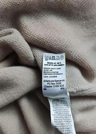 Свитер кашемировый marks &amp; spencer 7