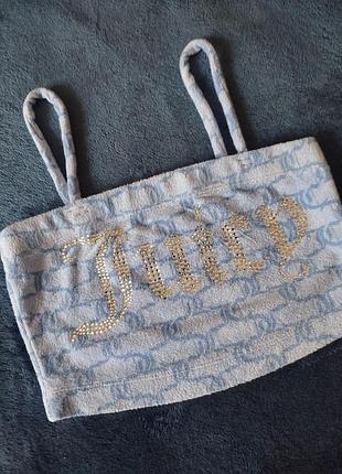 Оригінальний топ juicy couture на бретельках