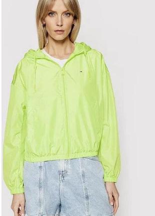 Дощовик оверсайз  tommy jeans yoke tape rib windbreaker dw0dw09833 regular fit