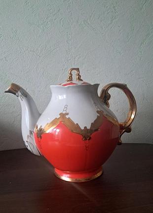 Антиквариат чайник большой на 3л, старинный