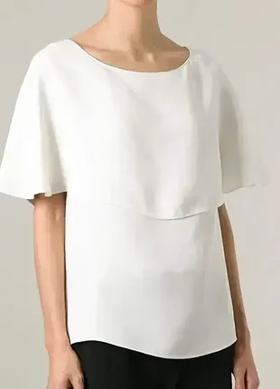 Белая блуза massimo dutti