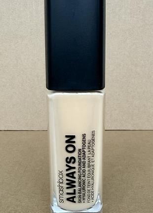 Smashbox always on skin-balancing foundation тональний крем f20-n, 30ml