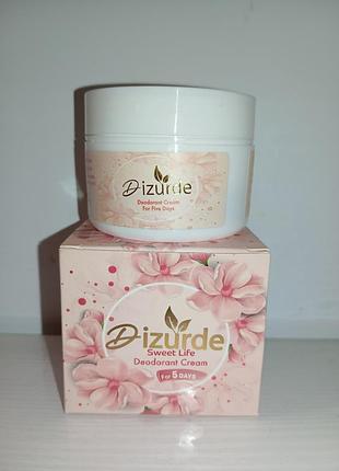 Dizurde натуральный дезодорант-крем