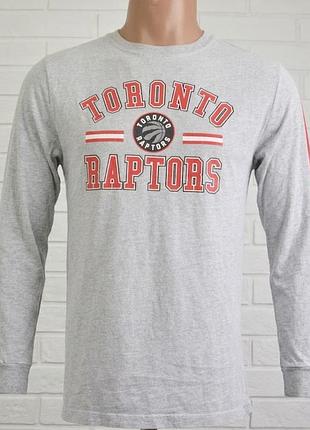 Nba toronto raptors лонгслив, футболка с длинным рукавом (s)