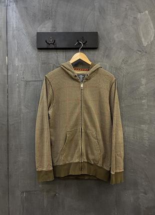 Худі толстовка в клітинку ретро l.o.g.g. by h&m