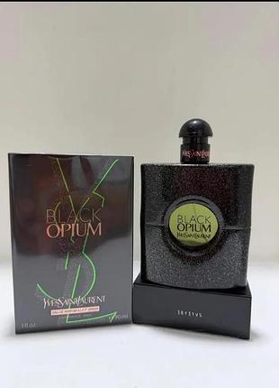 Жіноча парфумована вода yves saint laurent black opium illicit green