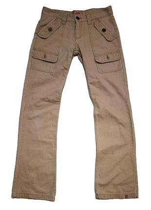 Жіночі карго штани кльош edc by esprit як zara bershka  g-star raw carhartt wip corteiz levis h&m true religion uniqlo lacoste ralph lauren