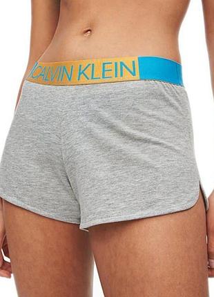 Шорты шортики calvin klein ck хлопковые котон пляжные для спорта повседневные домашние пижамные
