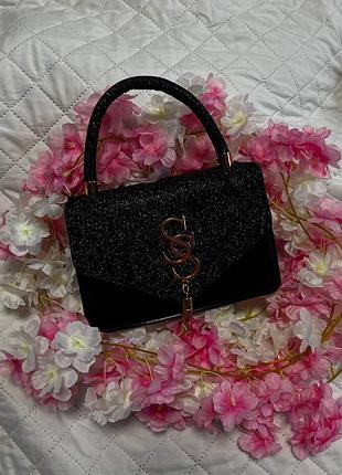 Сумка жіноча  з блискучим покриттям👜