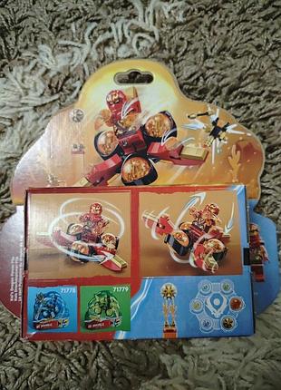 Конструктора lego ninjago 71777 «суперсила дракона кая — сальто спин-джитса»