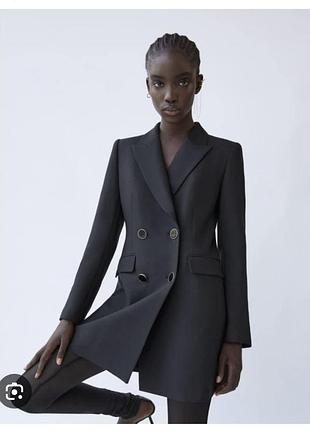 Подовжений блейзер zara