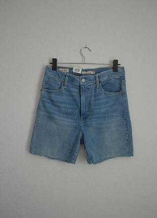 Джинсовые шорты levi's premium mile high с необработанным краем / шорты левайс
