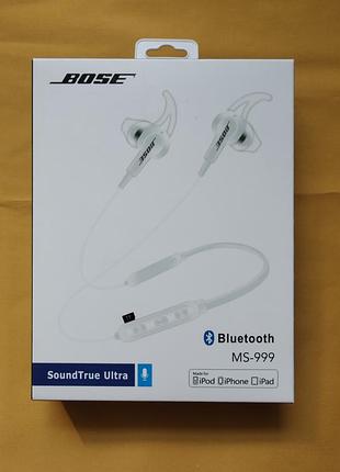 Бездротові bluetooth навушники bose ms-999 (soundtrue ultra / wireless)