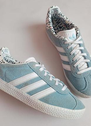 Оригінальні шкіряні adidas gazelle  34 довжина устілки по факту 22см