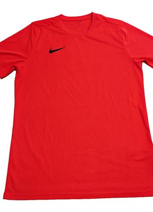 Футболка nike dri-fit красная, размер l, оригинал