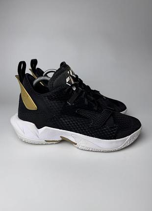 Чорні кросівки для хлопчика nike jordan why not zer 0.4